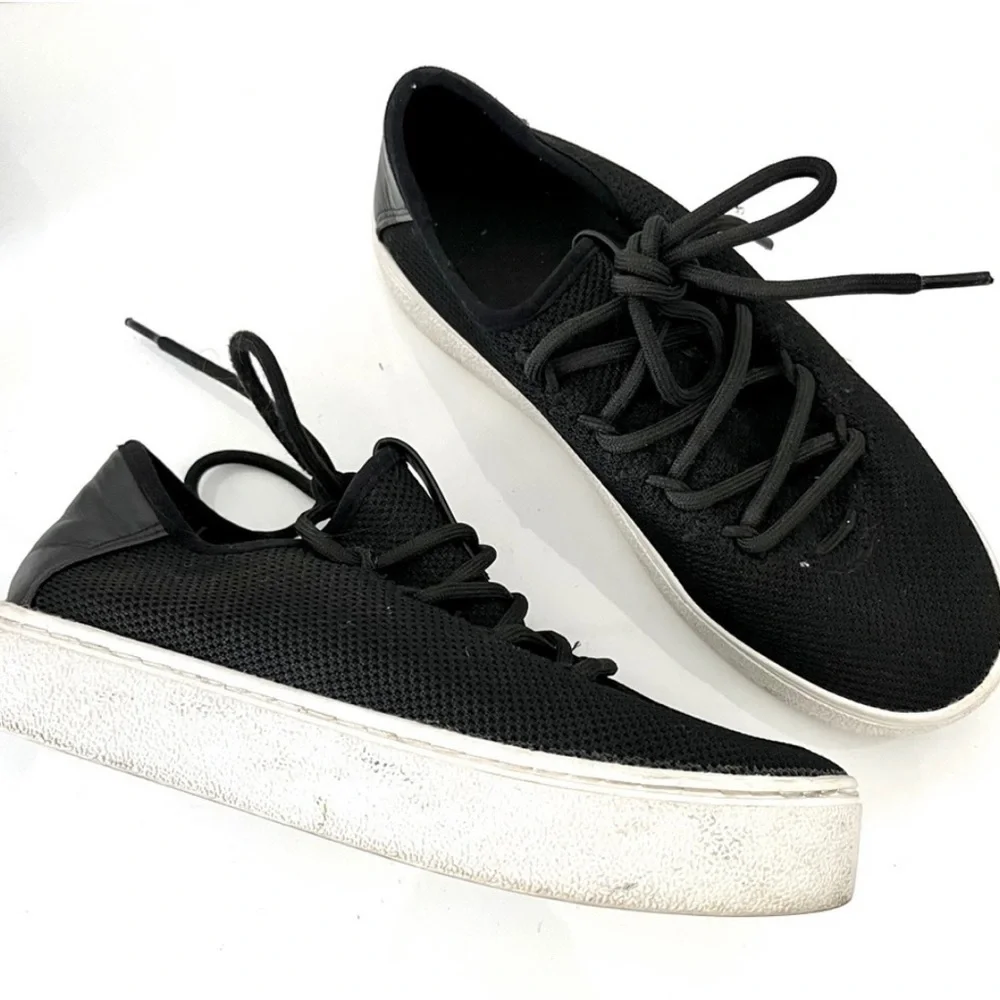 BP. / Black Platform Mesh Sneakers